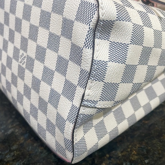 Sold / Louis Vuitton NeoNoe MM Azure / Rose - Picture 10 of 12